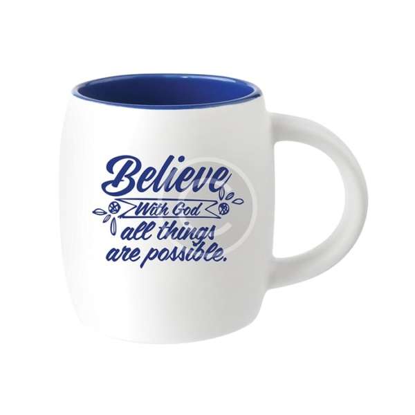 Believe in God Ceramic Tea Cup